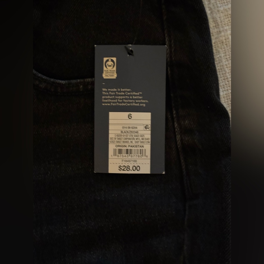 Universal Thread High Rise Black Jeans - Picture 11 of 12